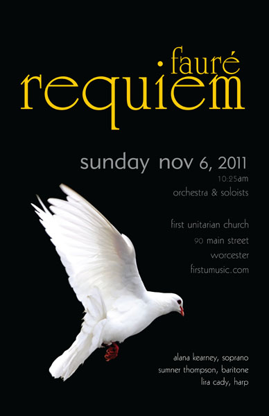 faure requiem poster